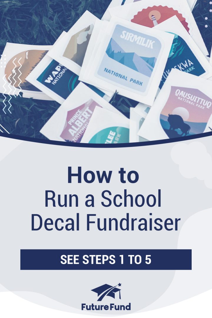 School Decal Fundraiser Pinterest